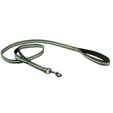 Buy Weatherbeeta Reflective Black/Yellow Dog Lead | Online for Canine