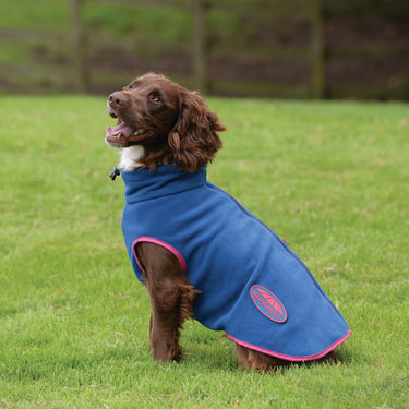 Buy Weatherbeeta Comfitec Maroon/Grey Fleece Zip Dog Coat | Online for Canine