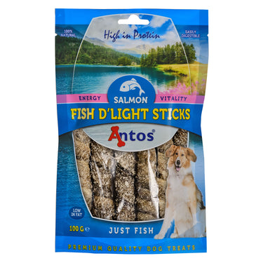Buy Antos Fish D'Light Salmon Sticks | Online for Canine