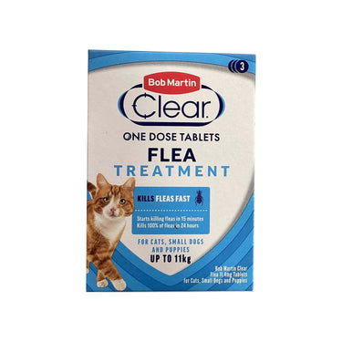 Buy Bob Martin Clear Flea Tablets For Cats | Online for Canine