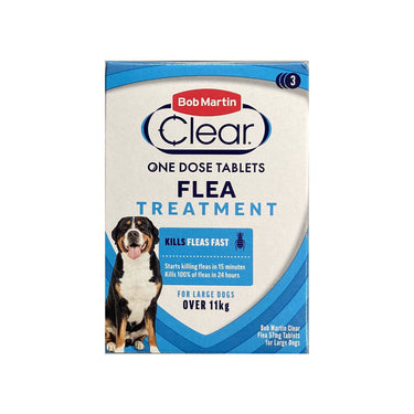 Buy Bob Martin Clear Flea Tablets For Large Dogs Over 11Kg | Online for Canine
