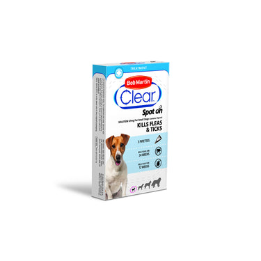 Buy Bob Martin Clear Spot On For Small Dogs 2-10Kg | Online for Canine