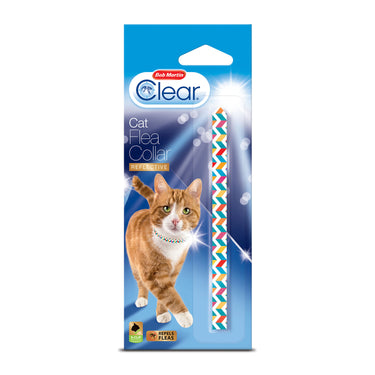 Buy Bob Martin Clear Cat Flea Collar Reflective | Online for Canine
