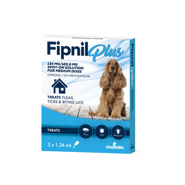 Buy Chanelle Fipnil Plus Spot-On For Medium Dogs | Online for Canine