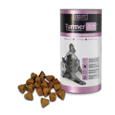 Buy Golden Paste Company Turmeritch Salmon Slices For Dogs | Online for Canine