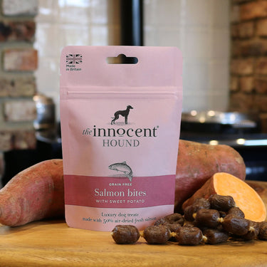Buy The Innocent Hound Salmon Bites With Sweet Potato Treats | Online for Canine