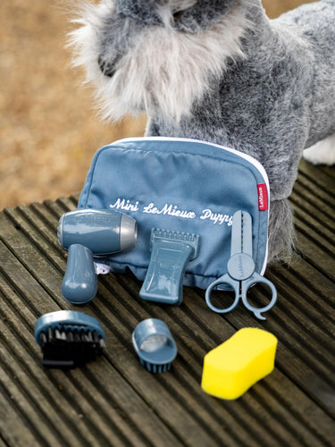 LeMieux Ice Blue Toy Puppy Grooming Kit