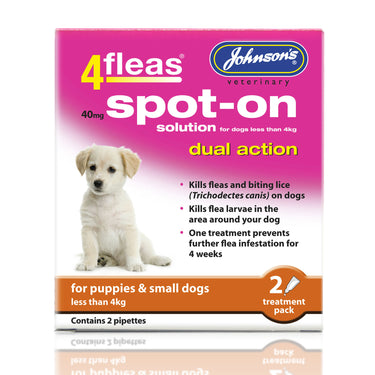 Buy Johnson'S Veterinary 4Fleas Spot-On For Puppies | Online for Canine