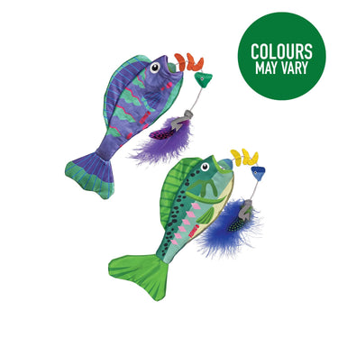 Buy Kong Cat Wrangler Angler Fish | Online for Canine