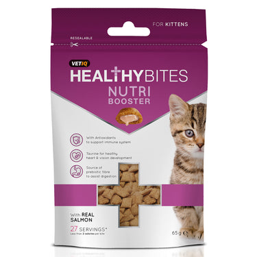 Buy Vetiq Healthy Bites Nutri Booster For Kittens | Online for Canine