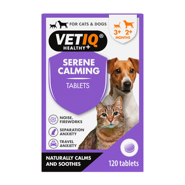 Buy Vetiq Serene Calming Tablets For Cats & Dogs 1-20Kg | Online for Canine