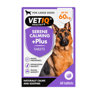 Buy Vetiq Serene Calming +Plus Tablets For Dogs 20-60Kg | Online for Canine