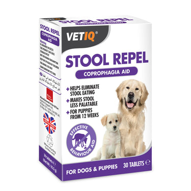 Buy Vetiq Stool Repel Tablets For Dogs & Puppies | Online for Canine