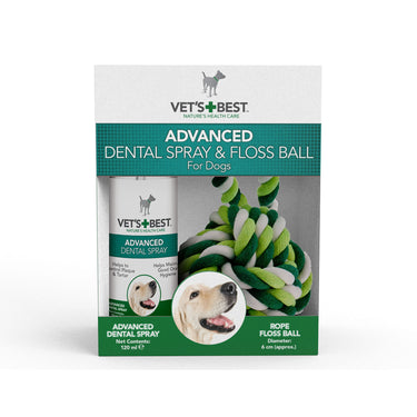 Buy Vets Best Dental Pocket Spray & Floss Ball | Online for Canine