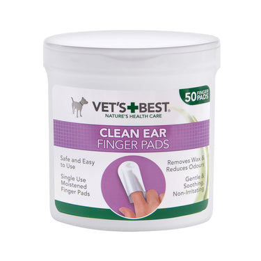 Buy Vets Best Clean Ear Finger Pads | Online for Canine