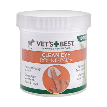 Buy Vets Best Clean Eye Round Pads | Online for Canine