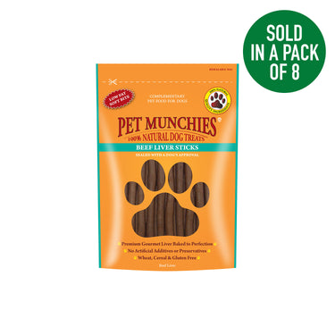 Buy Pet Munchies Beef Liver Sticks | Online for Canine
