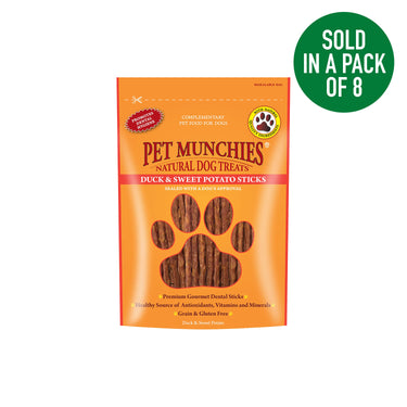 Buy Pet Munchies Duck & Sweet Potato Sticks | Online for Canine